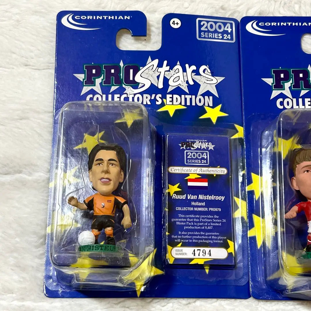 Conjunto de 2 figuras de Roy y Thomason de Corinthian Prostars✨Nister