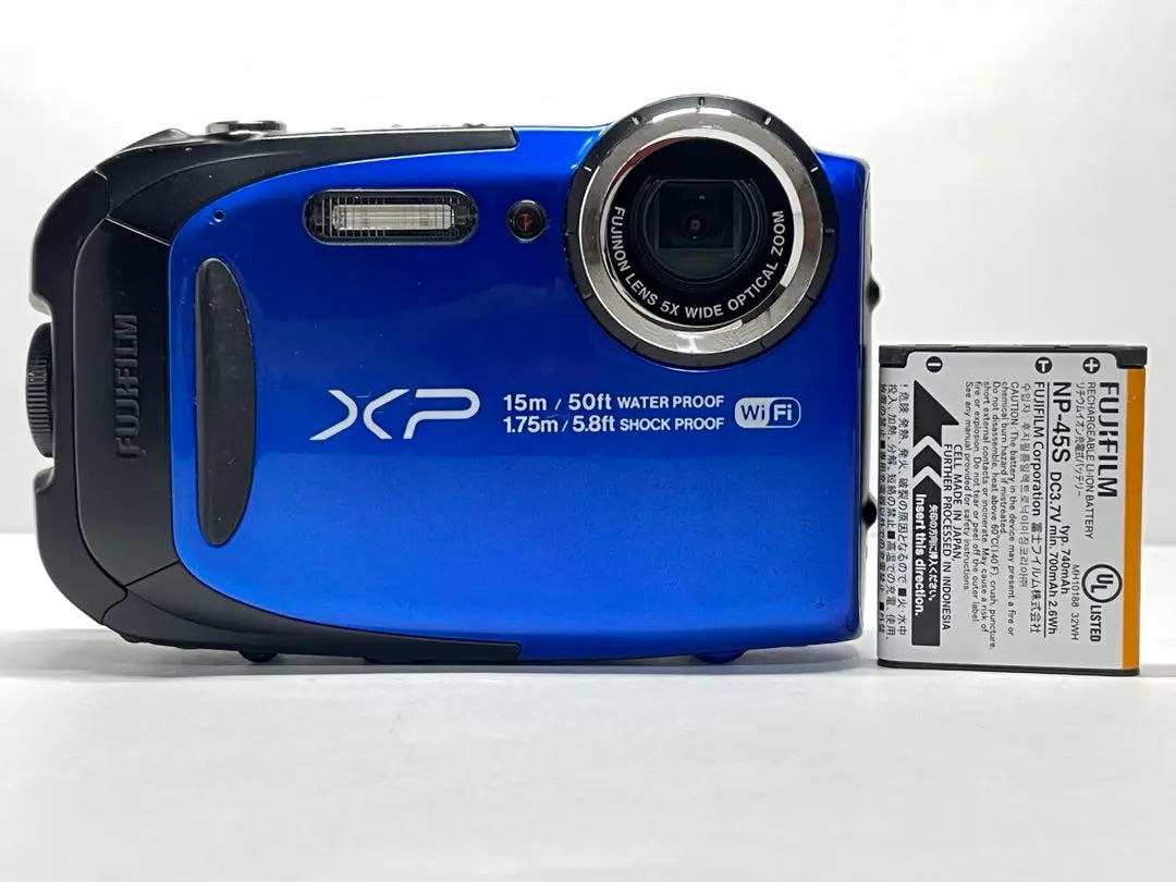 FUJIFILM FINEPIX P80 waterproof digital camera compact digital blue | FUJIFILM FINEPIX P80防水デジタルカメラ コンデジ　ブルー