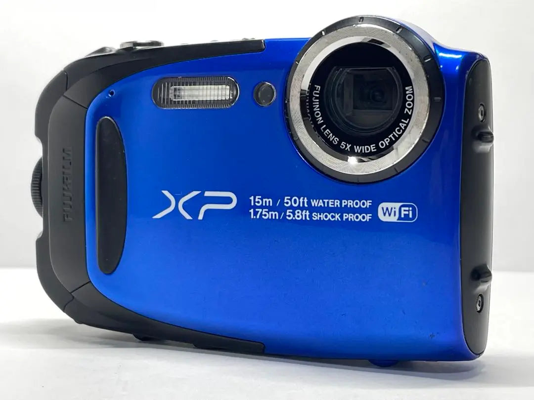 FUJIFILM FINEPIX P80 waterproof digital camera compact digital blue | FUJIFILM FINEPIX P80防水デジタルカメラ コンデジ　ブルー