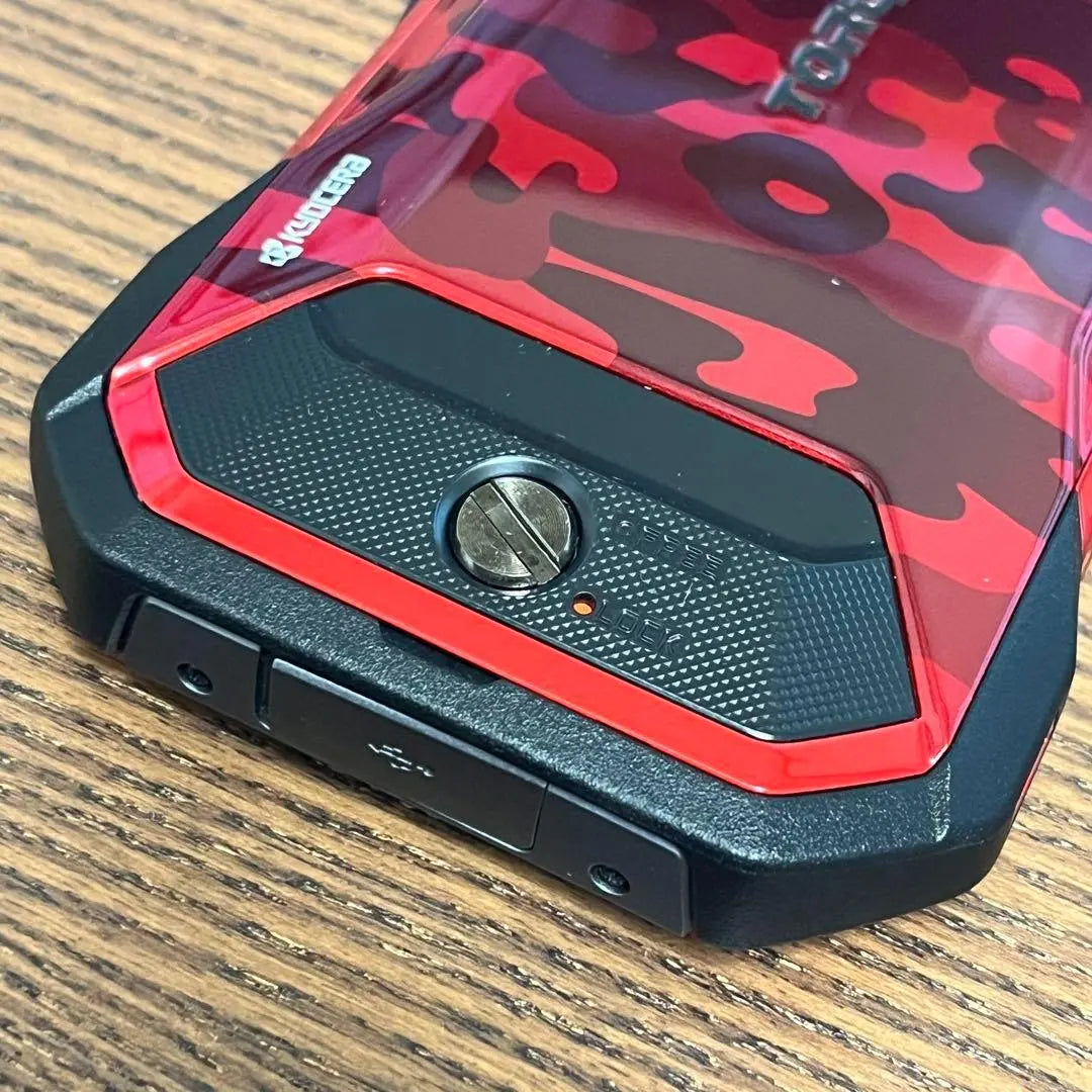 TORQUE 5G KYG01 Coleman Red SIM Lock Celap Kyocera