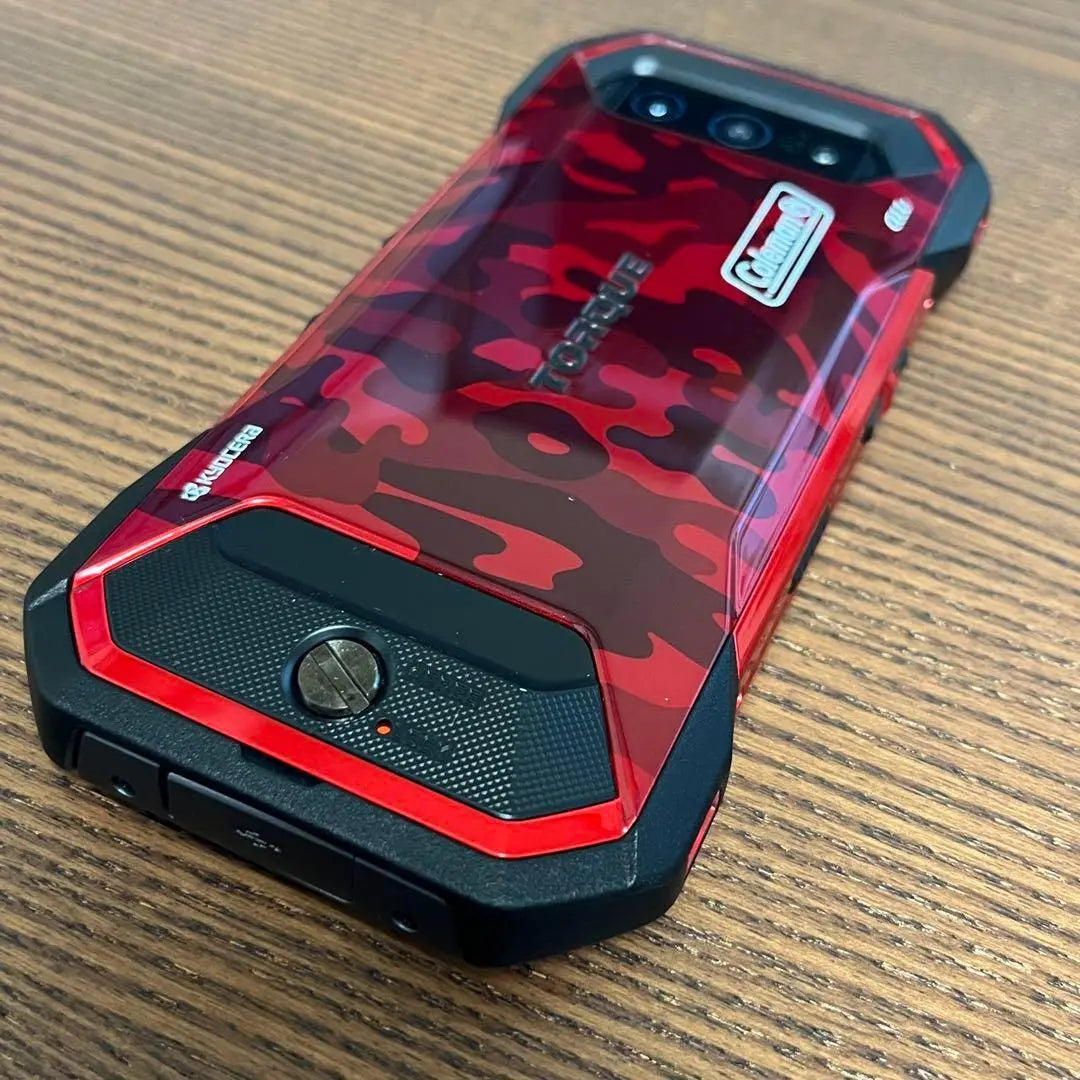 TORQUE 5G KYG01 Coleman Red SIM Lock Celap Kyocera