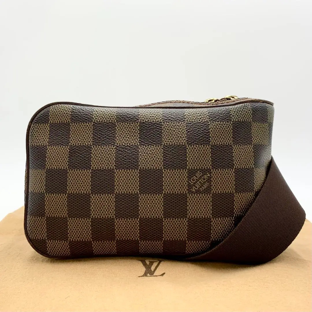 LOUIS VUITTON Damier Ebene Geronimos Body Bag