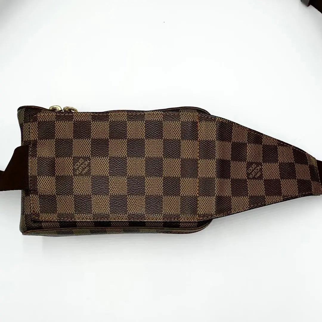 Bolso para cadáveres LOUIS VUITTON Damier Ebene Geronimos