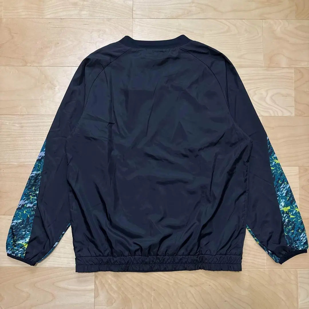 Nueva chaqueta cortavientos Rawlings Shaka Shaka Baseball Wear Negro Verde XL