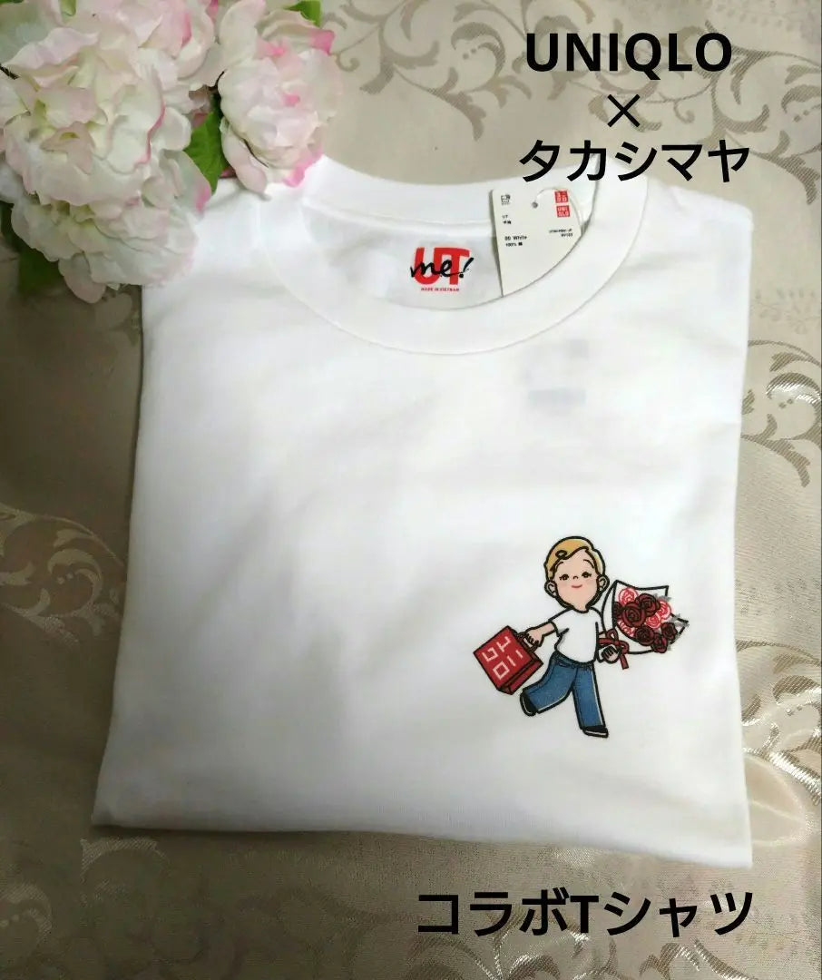 UNIQLO Tamataka Store Limited Collaboration T-shirt Rose-chan M