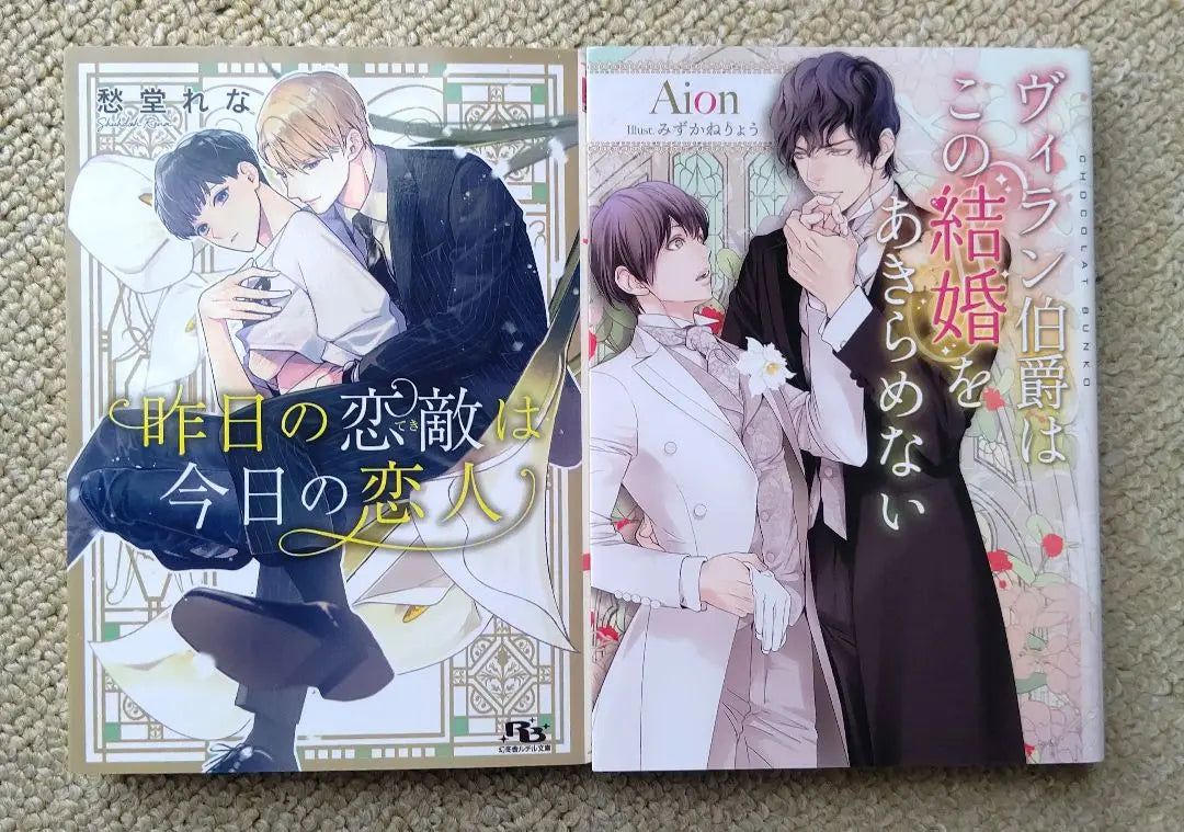 BL Novela Sumitani Sawa Natsume Yuuko Shoudou Rena Aion