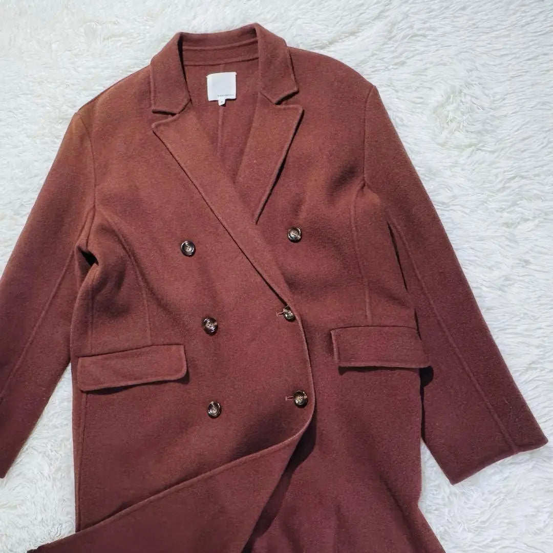 Beautiful condition ✨Todayful Wool Long Coat Chester Coat Brown 38 M