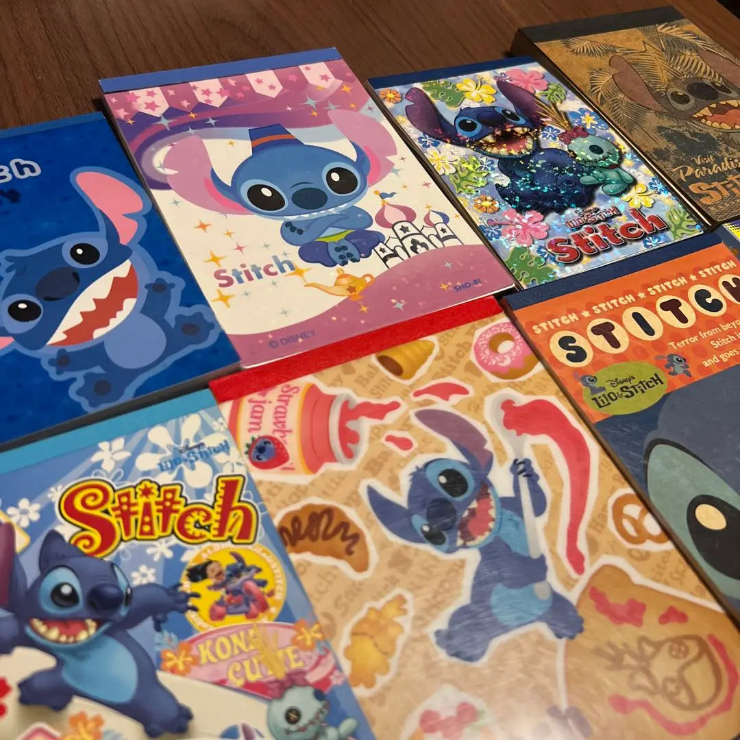 Stitch Notepad Set | スティッチ　メモ帳　セット