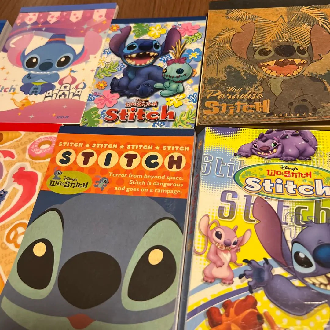 Stitch Notepad Set | スティッチ　メモ帳　セット