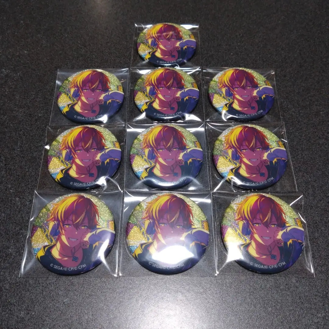 Project Seka Shinonome Akito Glitter Can Badge 10-piece set