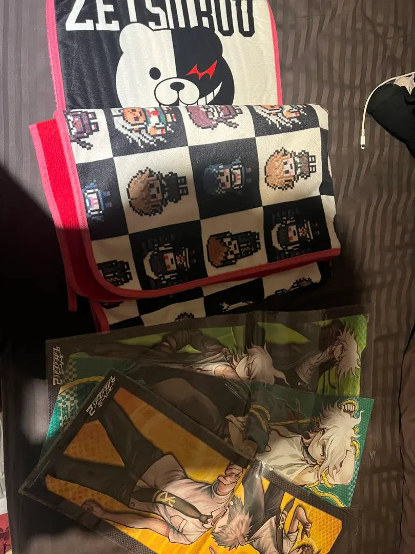 Danganronpa Tapestry Komaeda Hinata Blanket