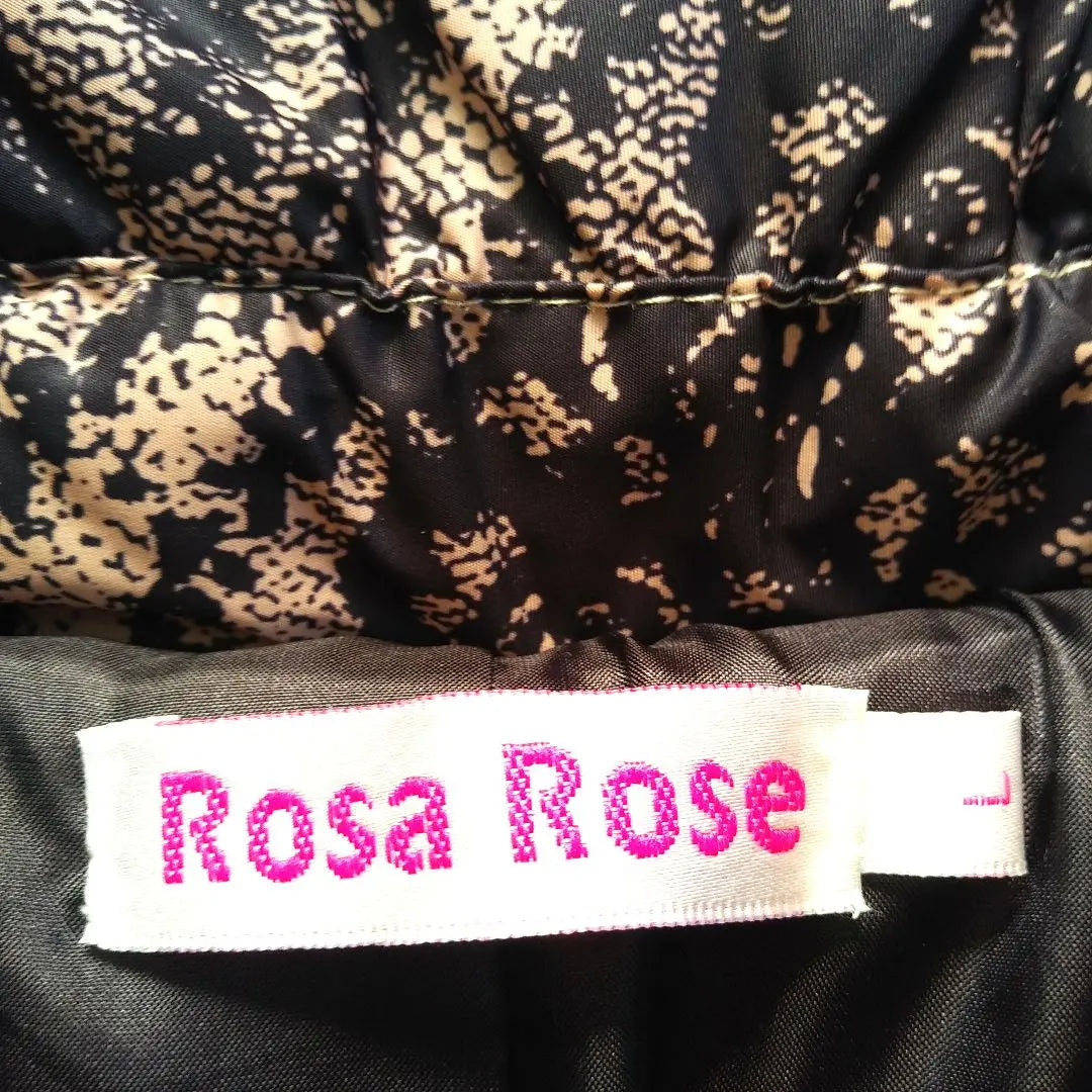 Good Condition Women's Coat Feminine Filling L Cute Rosa Rose