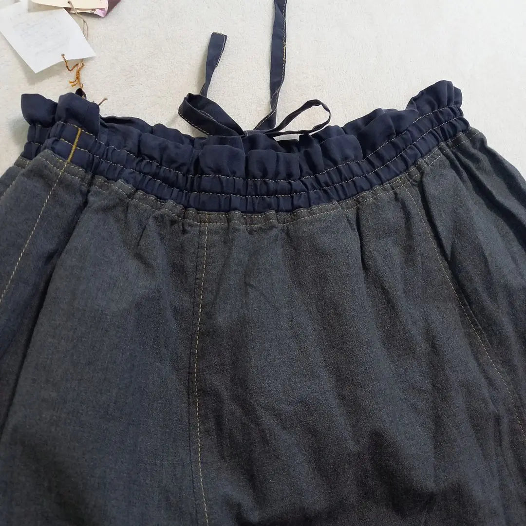 Unused [inbred] Inbleed Cotton ROSIER Skirt Separate Fabric Silk