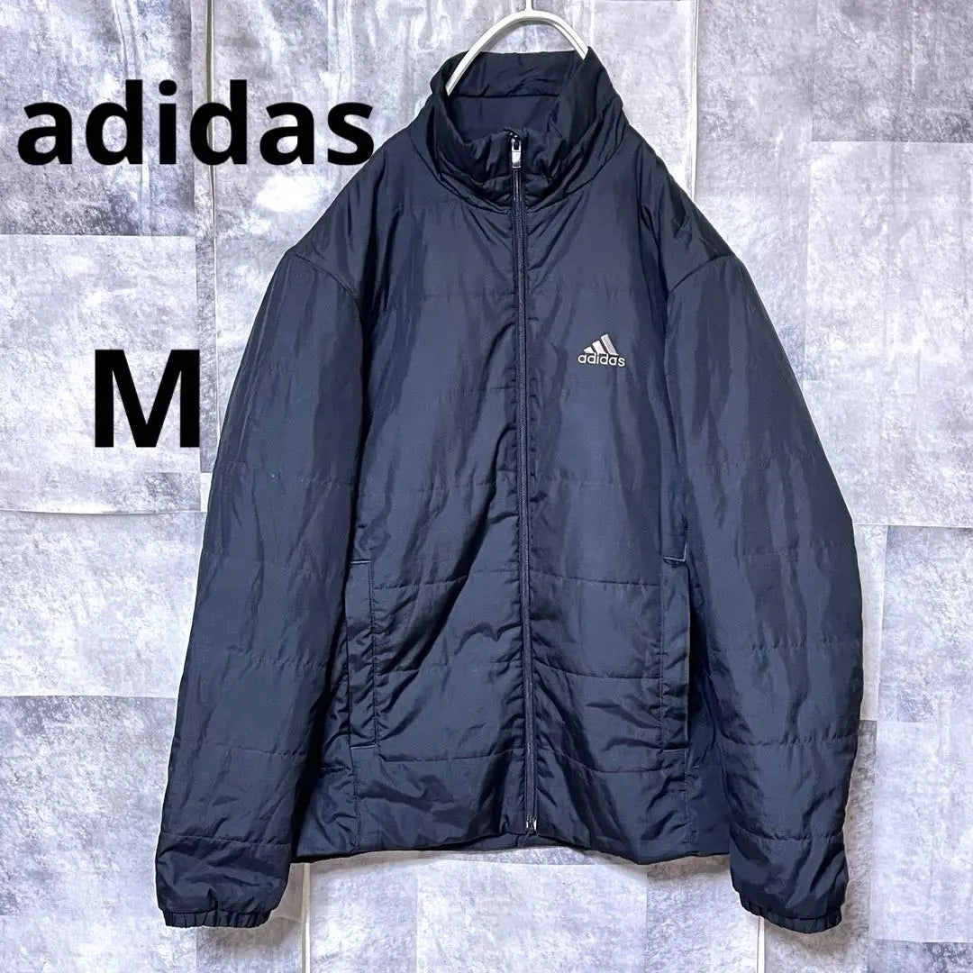 adidas down jacket M light down black thin