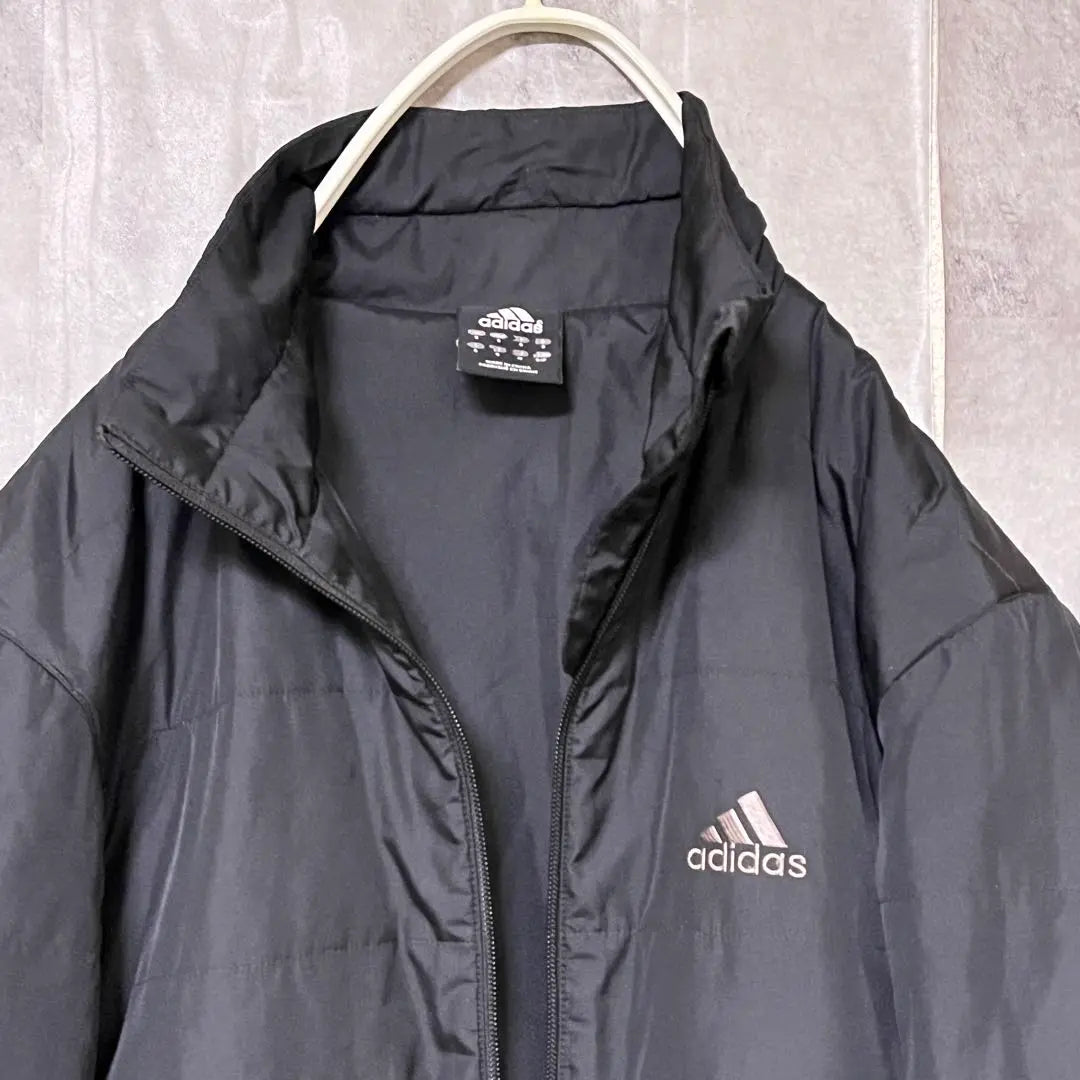 adidas down jacket M light down black thin