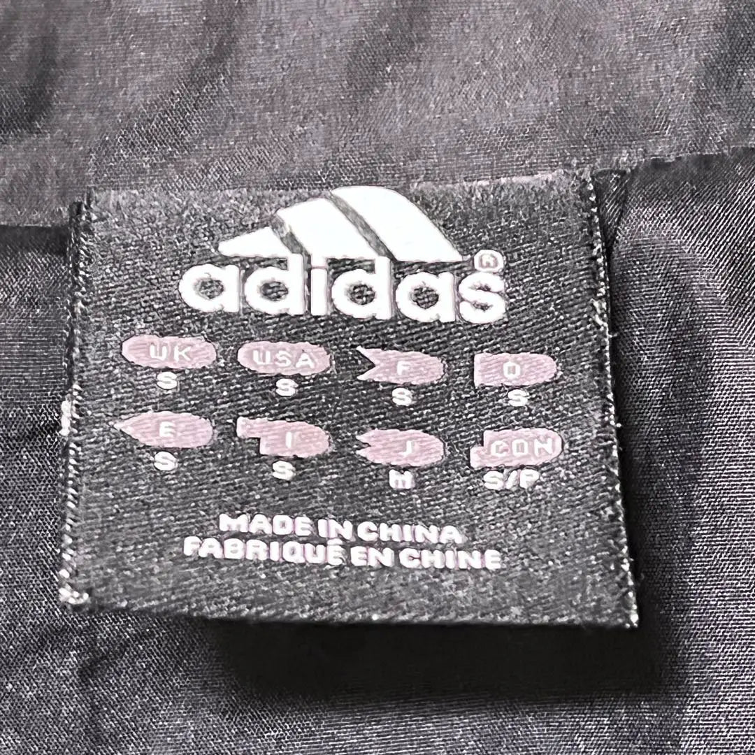 adidas down jacket M light down black thin