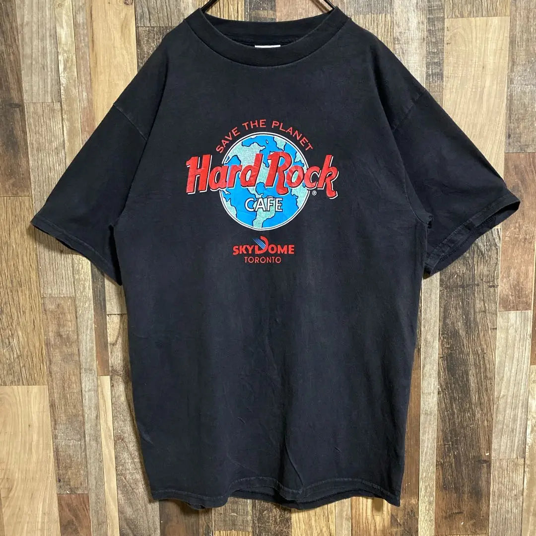 Vintage Hard Rock Cafe Men's L Black Bale Clothing Short Sleeve T -shirt