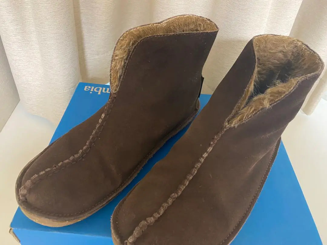 Columbia Brown Sheepskin Boots 27cm