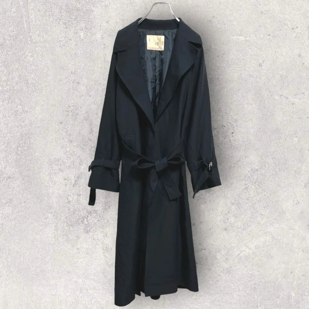 [Nano Universe] Trench Coat S Long Length Rayon Office Outerwear