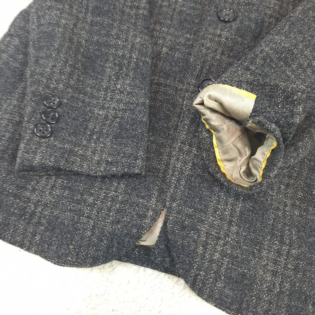 Good condition ✨Junhashimoto Nano Universe Tweed Tailored Jacket Check S