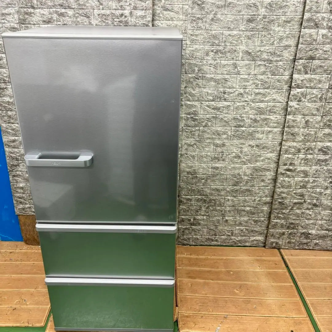 309Z AQUA 3-door refrigerator, living alone, left-opening, extremely beautiful condition, operation confirmed