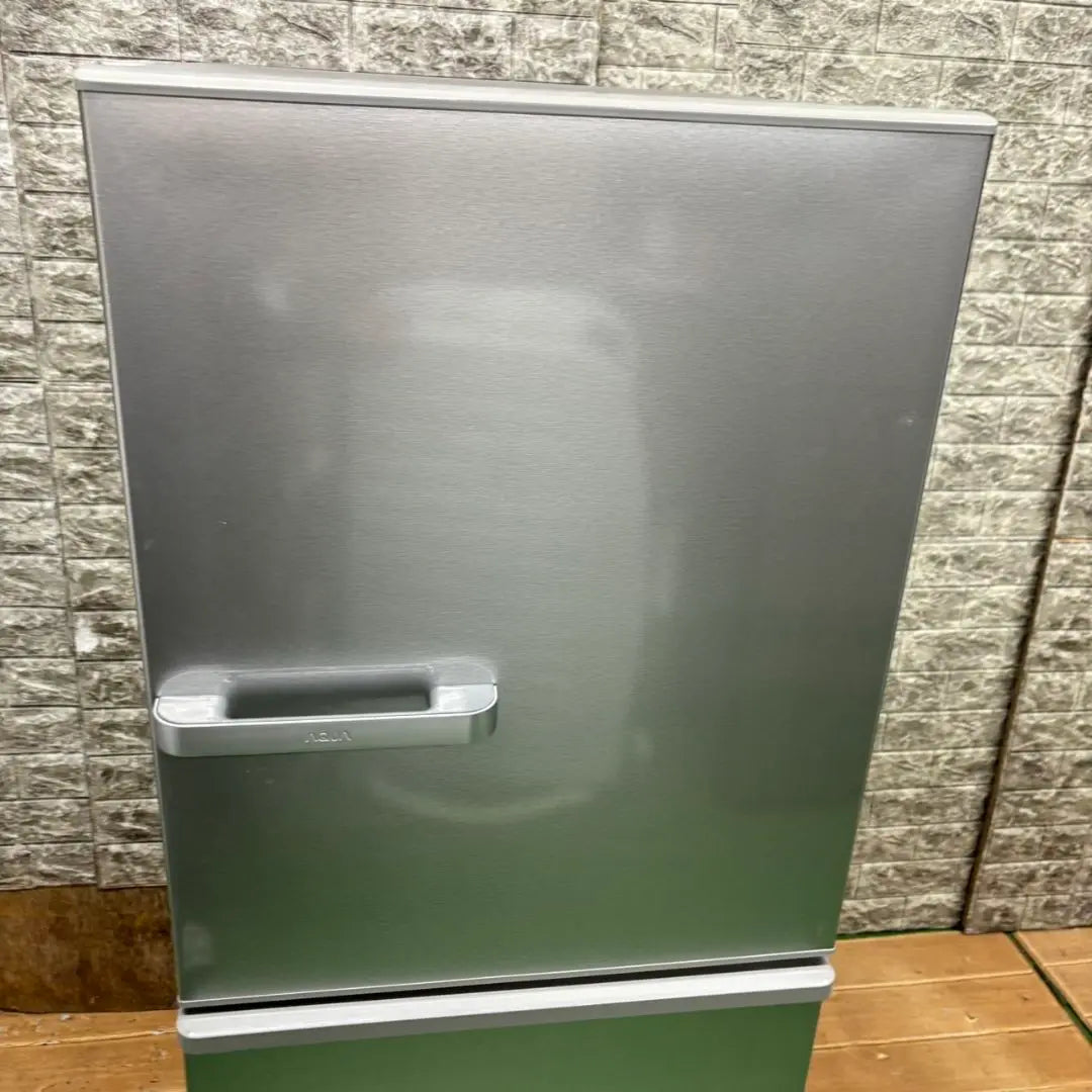 309Z AQUA 3-door refrigerator, living alone, left-opening, extremely beautiful condition, operation confirmed