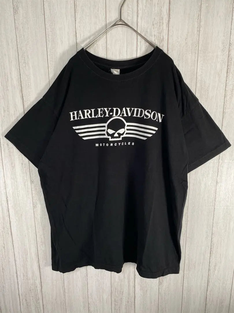 [One-of-a-kind item] Harley Davidson Big Logo Eagle Bag Print XL