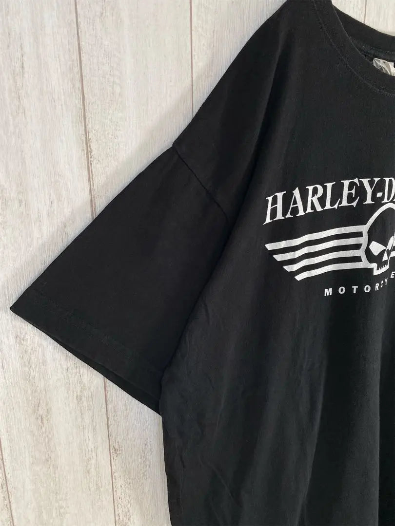 [One-of-a-kind item] Harley Davidson Big Logo Eagle Bag Print XL