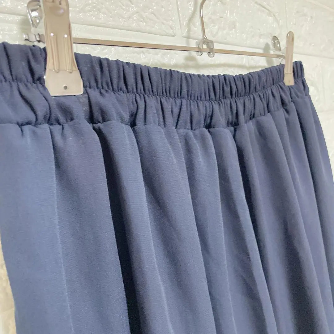 ★[Marvelous by Clown] Gaucho pants, loose, wide, L, tuck, simple