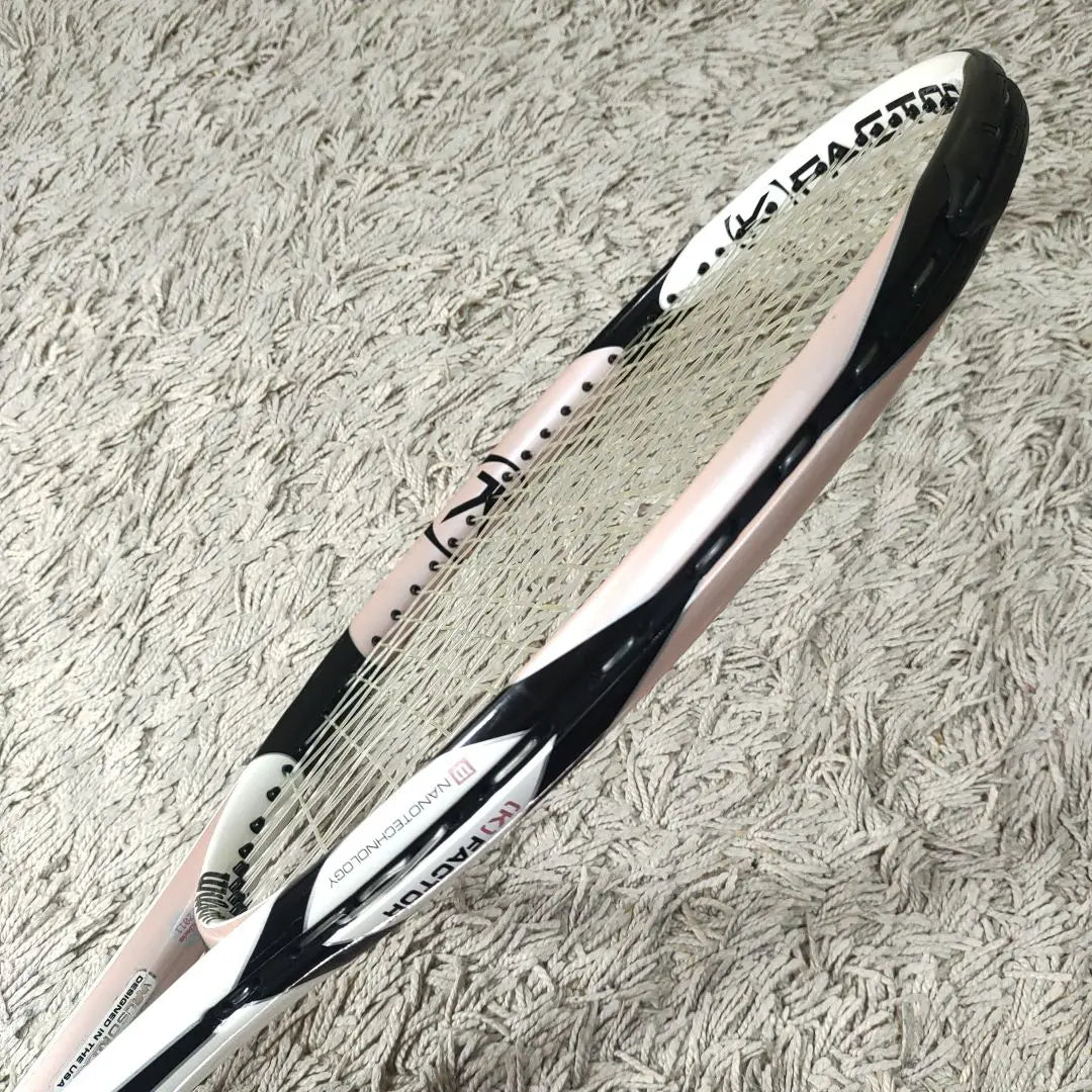 [Para mujer/modelo principiante] Wilson Tennis Racket Pink Kstrike | 【女性向き・初心者モデル】ウィルソン テニスラケット ピンク KSTRIKE