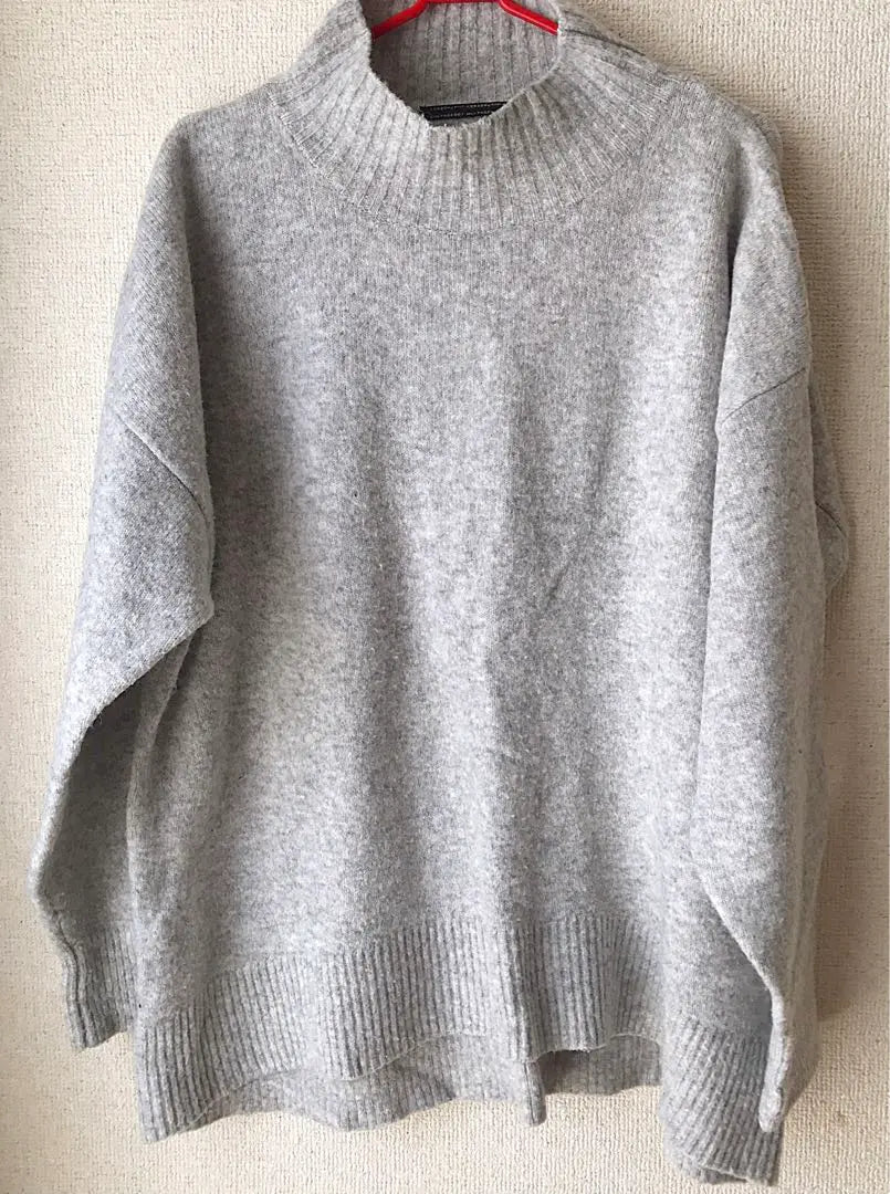 Turtleneck high neck knit sweater top