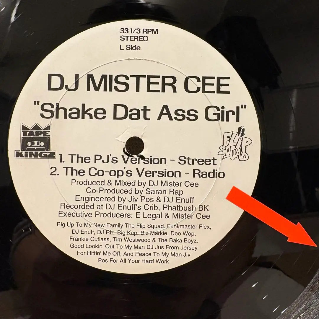 DJ MISTER CEE / Shake Dat Ass Girl