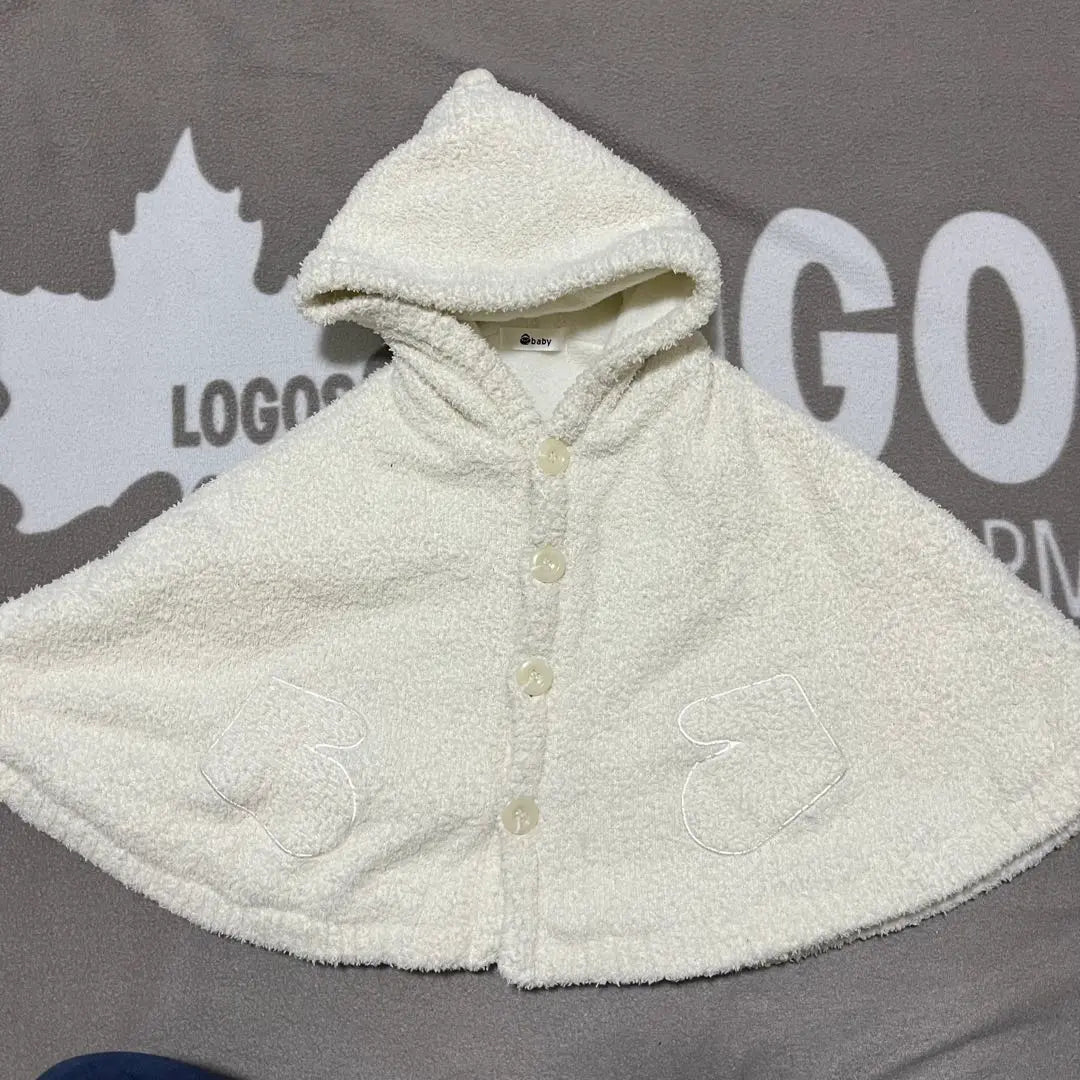 Poncho para ropa de bebe