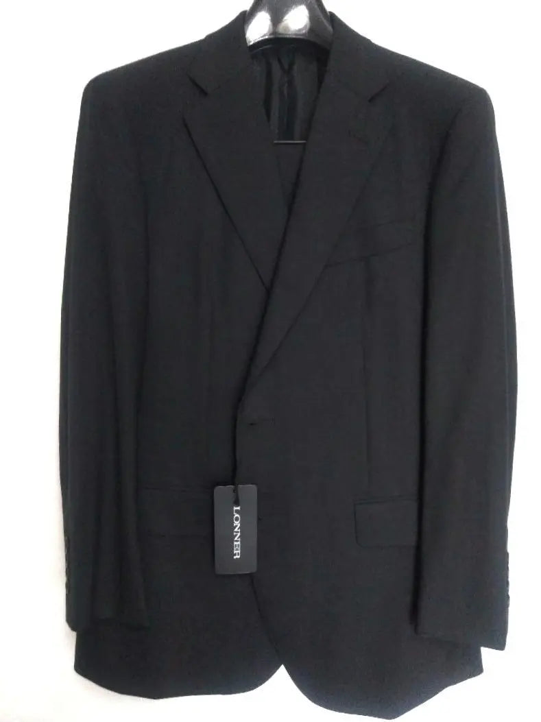 New and top-class long-ner (Multi-purpose, etc.) Black suit (BE4) Hem up service