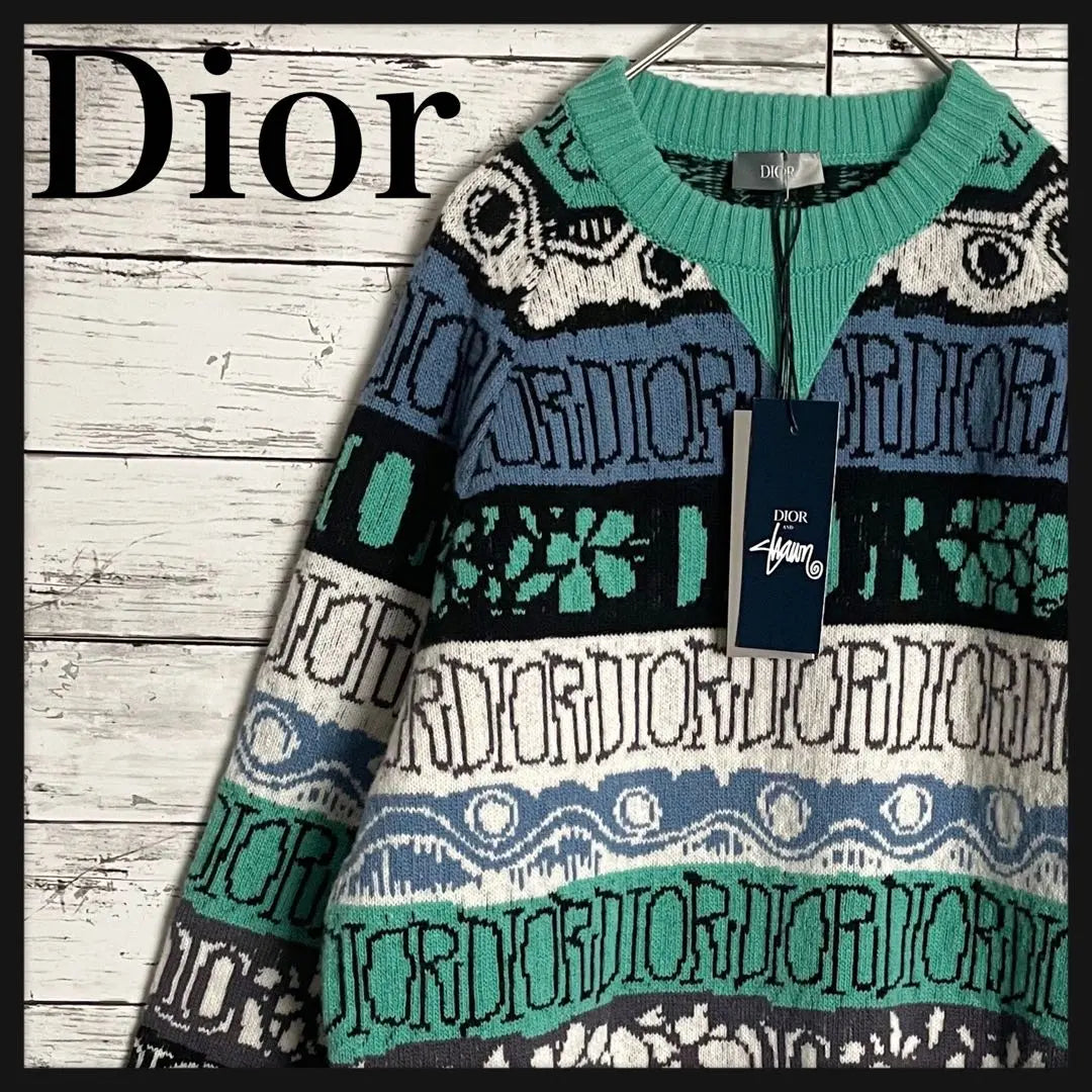 [New tag included] Dior x Stussy limited collaboration knit current