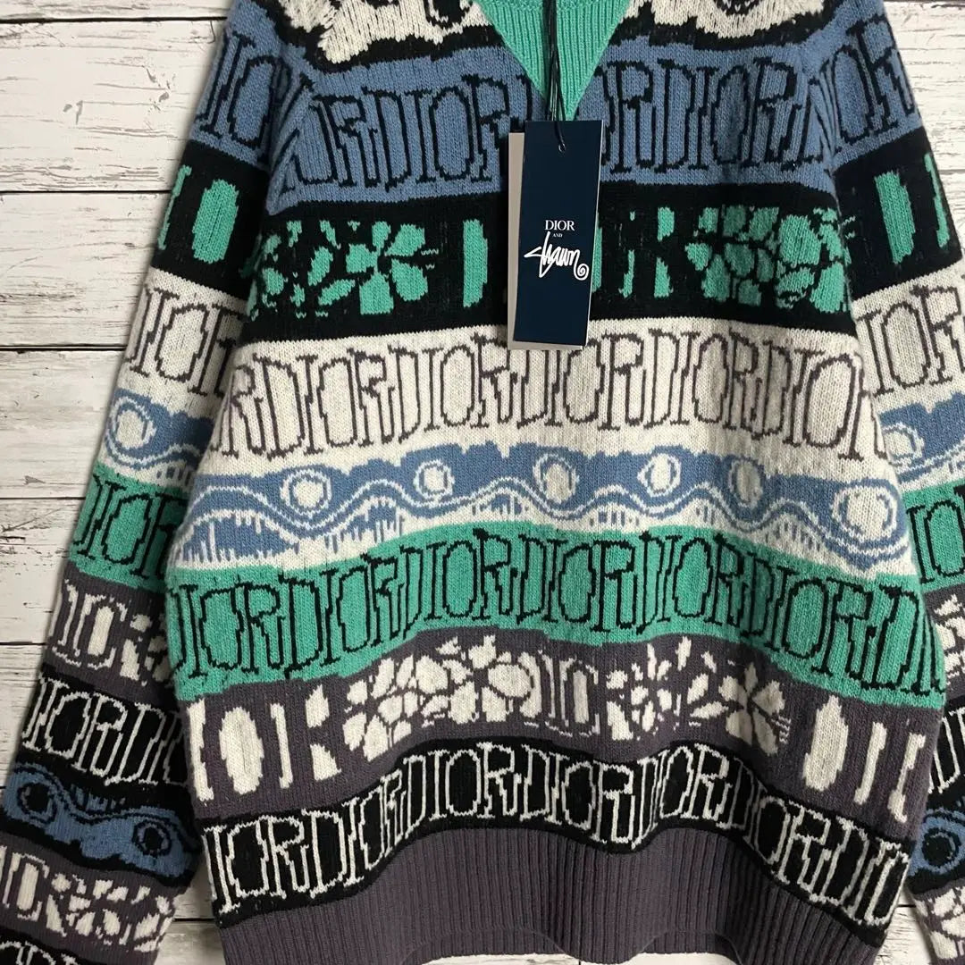 [New tag included] Dior x Stussy limited collaboration knit current