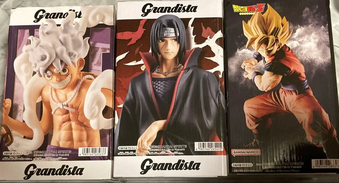 grandista figure Luffy Gear 5 Naruto Uchiha Itachi Goku