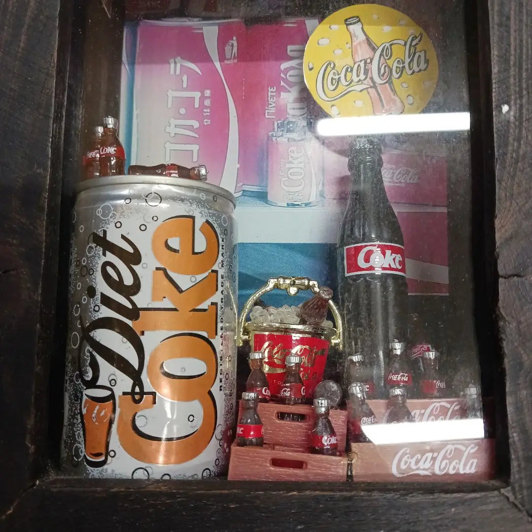 Coca-Cola table clock