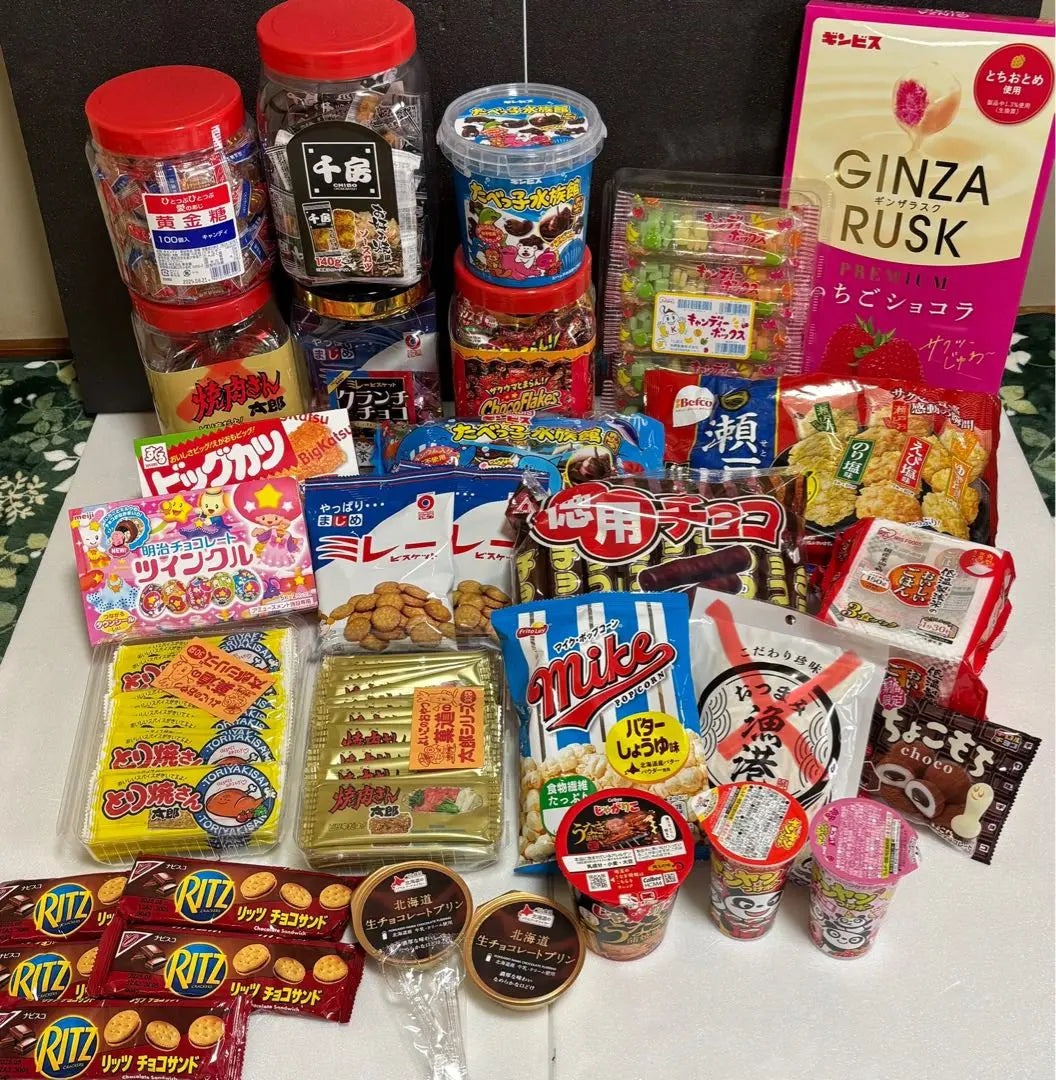 Set de dulces, venta al por mayor, más de 30 artículos | お菓子セット まとめ売り 30点以上