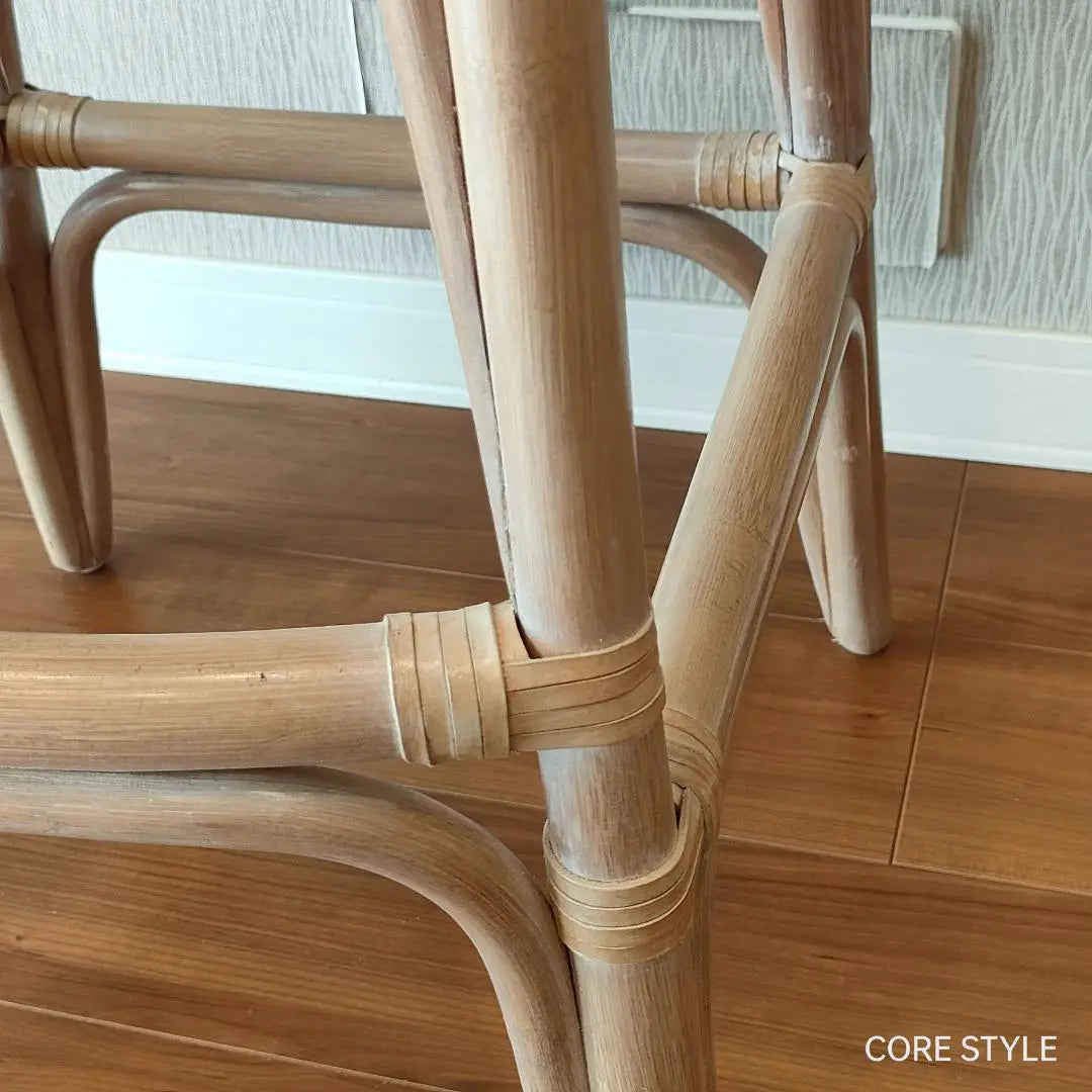 Hermoso diseño de silla alta de madera curvada HIKARI ② KC-Lotus