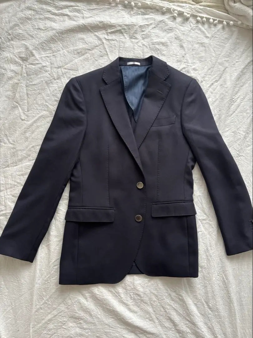 Traje chaqueta hombre selecto azul marino | メンズ ジャケット スーツセレクト ネイビー