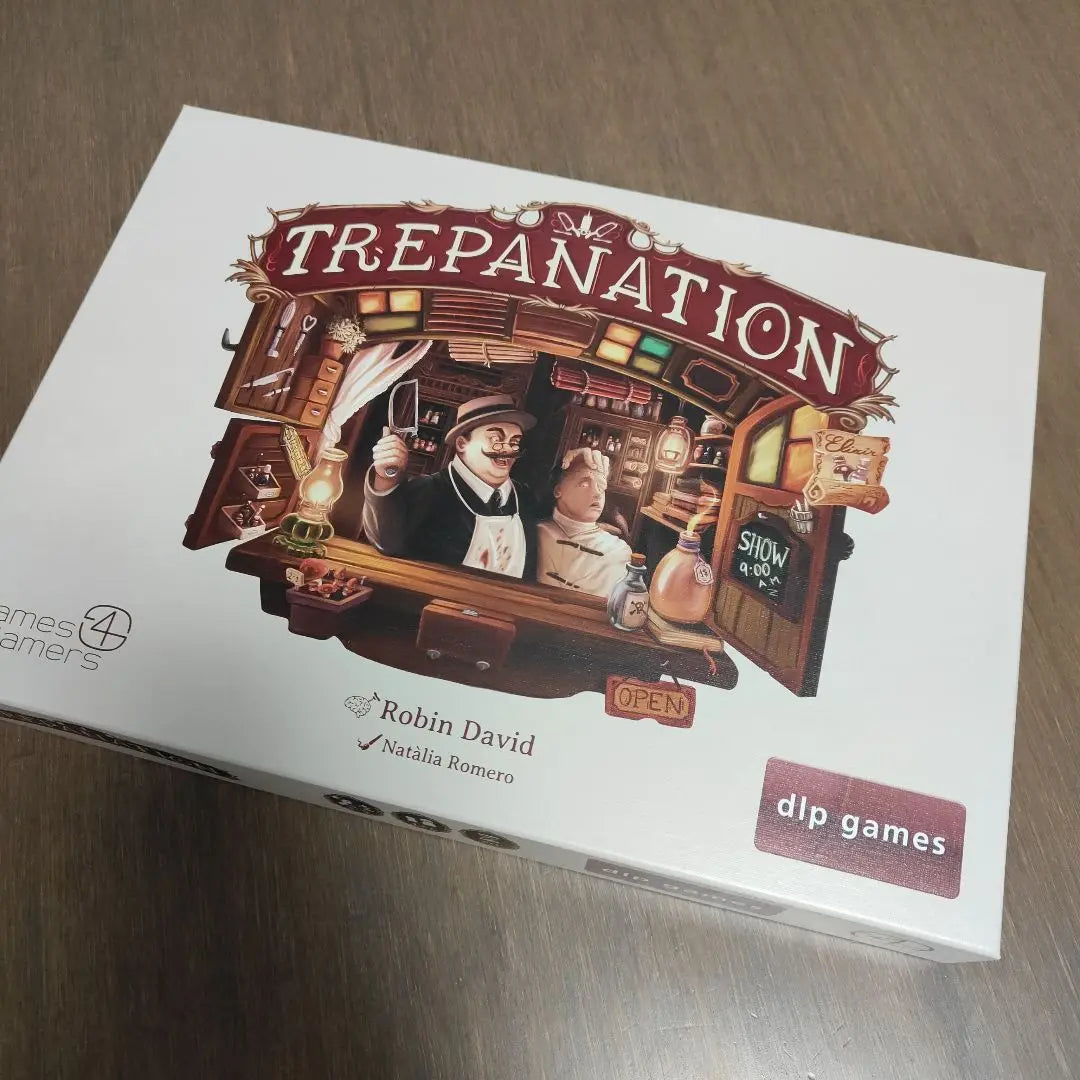 Juego de mesa de trepanación