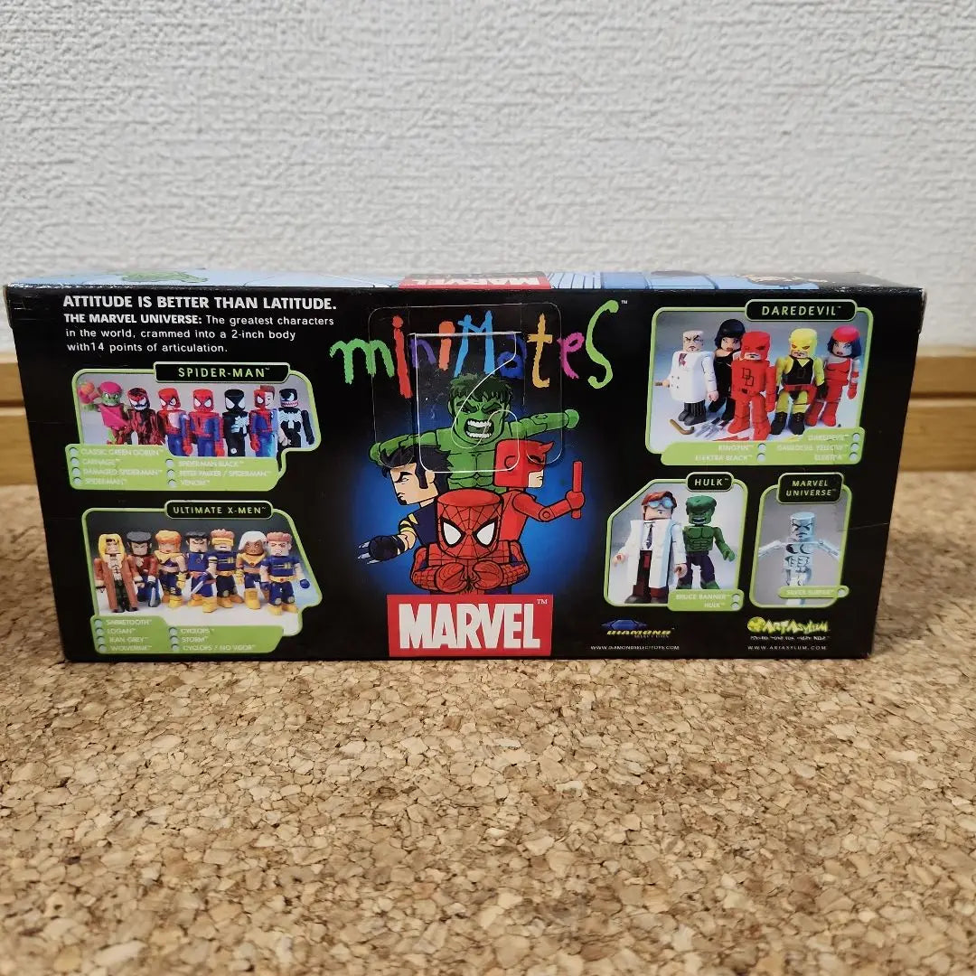 Marvel Mini Mates Hulk Deaville Set | マーベル　ミニメイツ　ハルク　デアデビル　セット