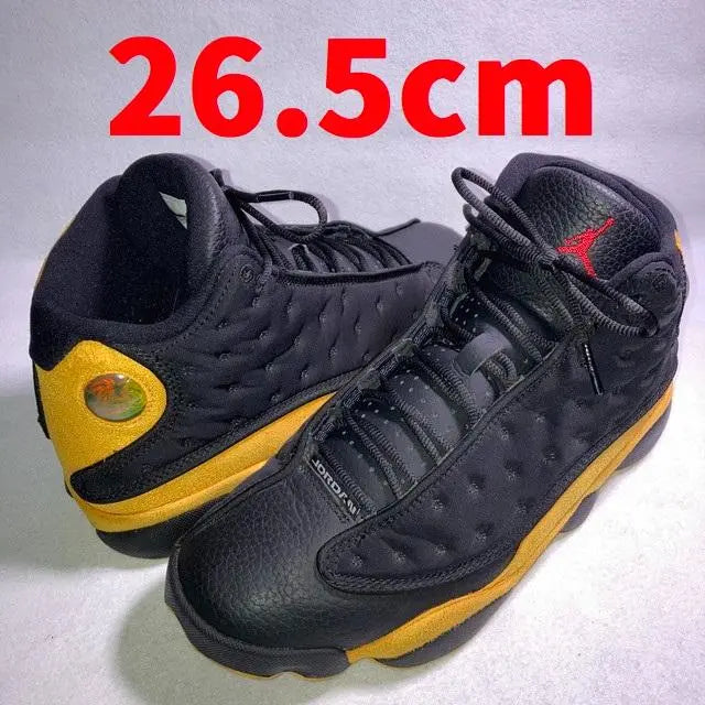 Air Jordan 13 Retro Black Yellow 26.5cm