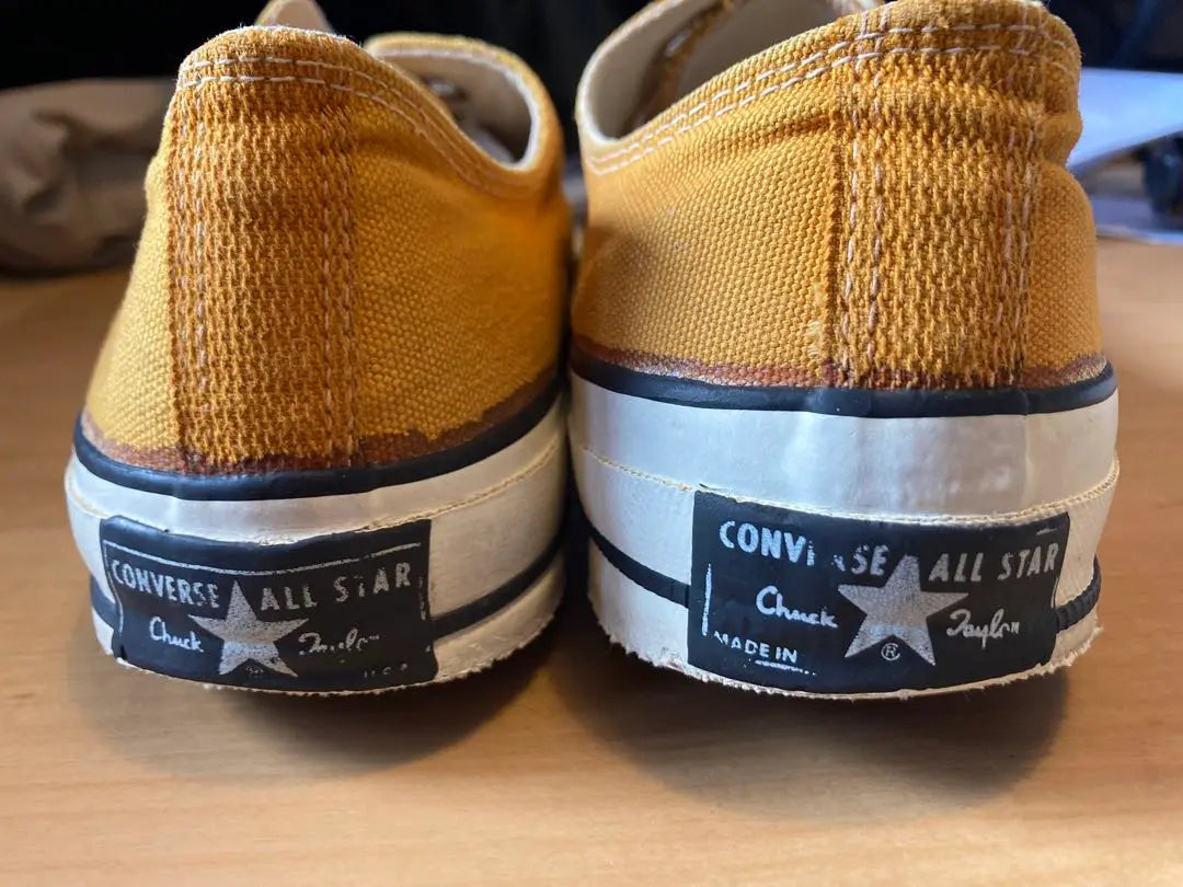 [Rare] 70S Converse Chuck Taylor One Star mustard Karashi