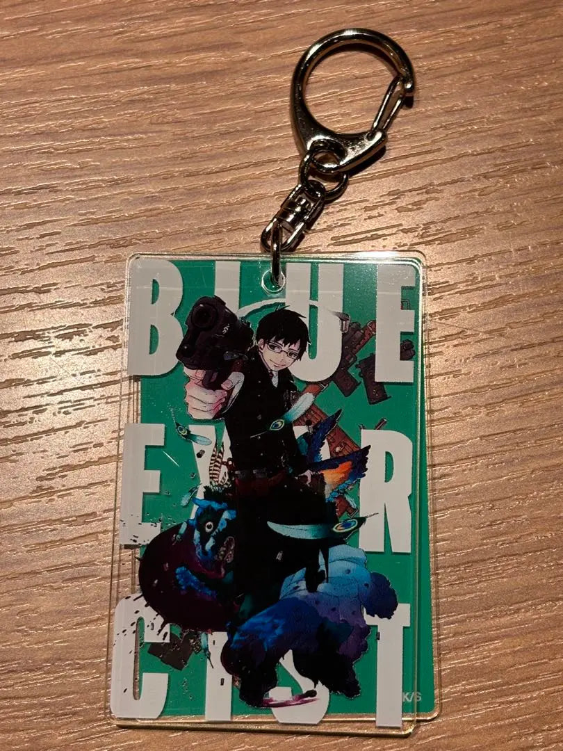 Blue Exorcist Exhibition Okumura Yukio Sliding Acrylic Keychain