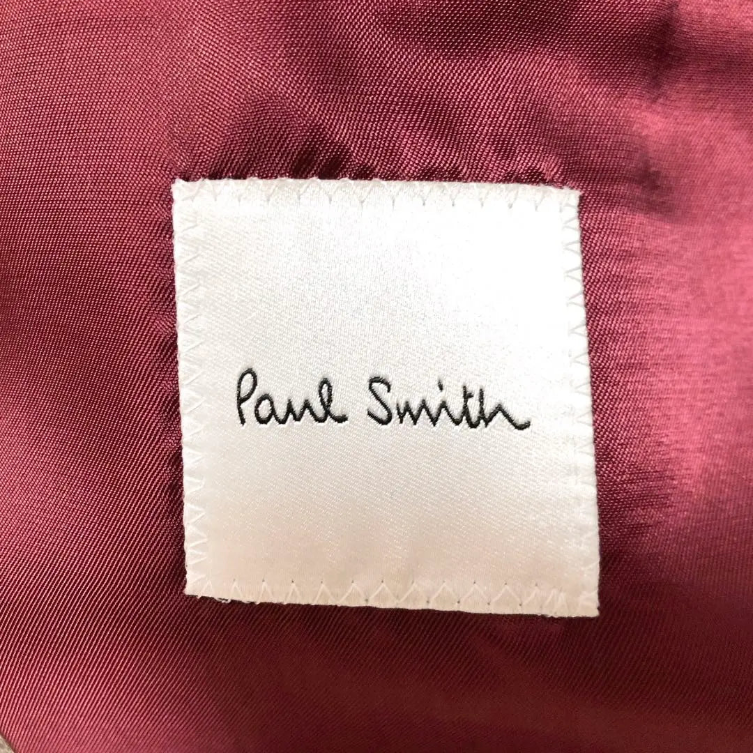 [Beauty] Paul Smith Setup Suit Check Pattern Gray L size