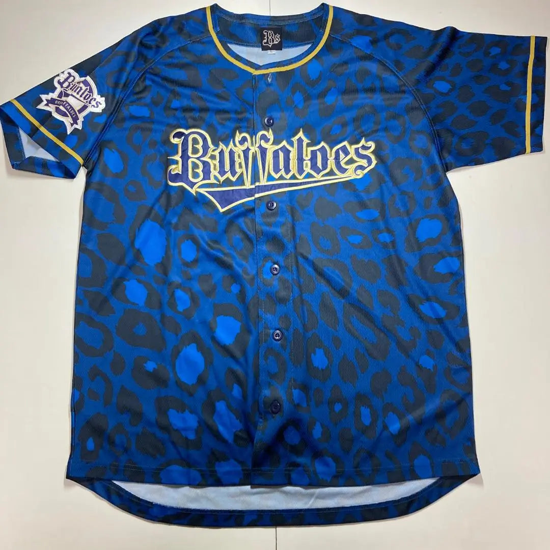 Orix Buffaloes Uniform L Size Blue Camouflage