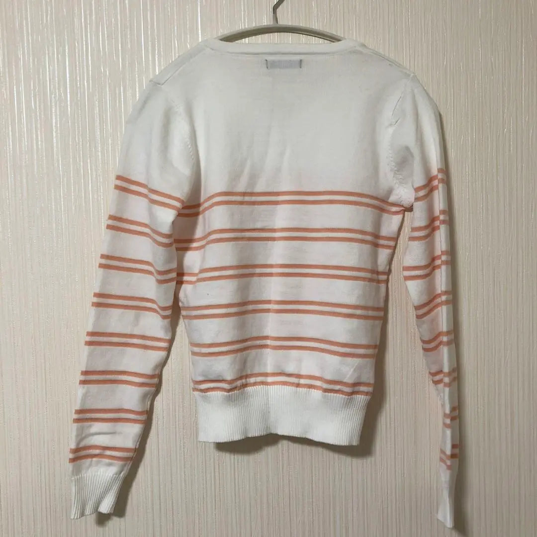 Unused Galstar Knit Sweater Long Sleeve Tops Ladies White | 未使用　ギャルスター　ニット　セーター　長袖　トップス　レディース　ホワイト