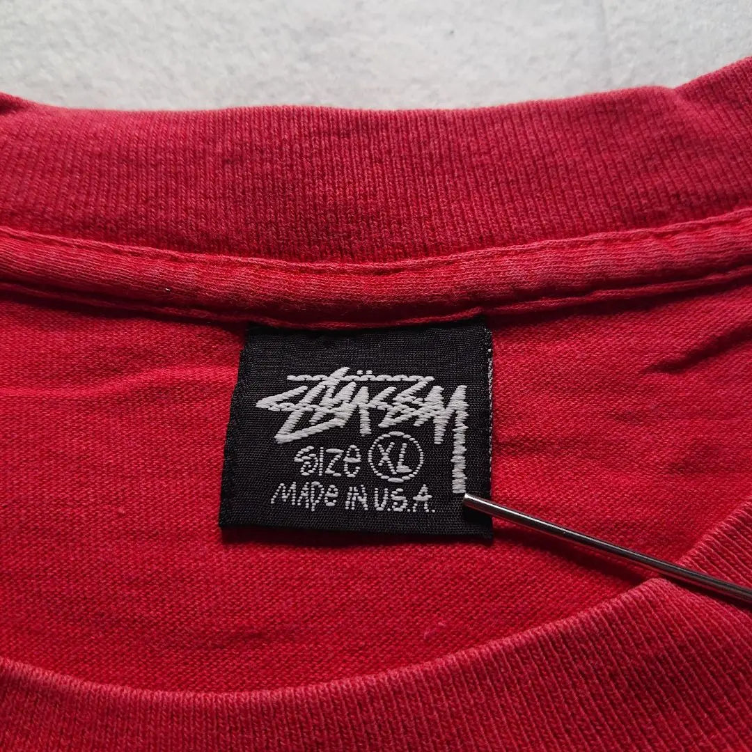 STUSSY 80s black tag initial R-free USA Rastarion